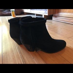 Sam Edelman Black Suede Bootie